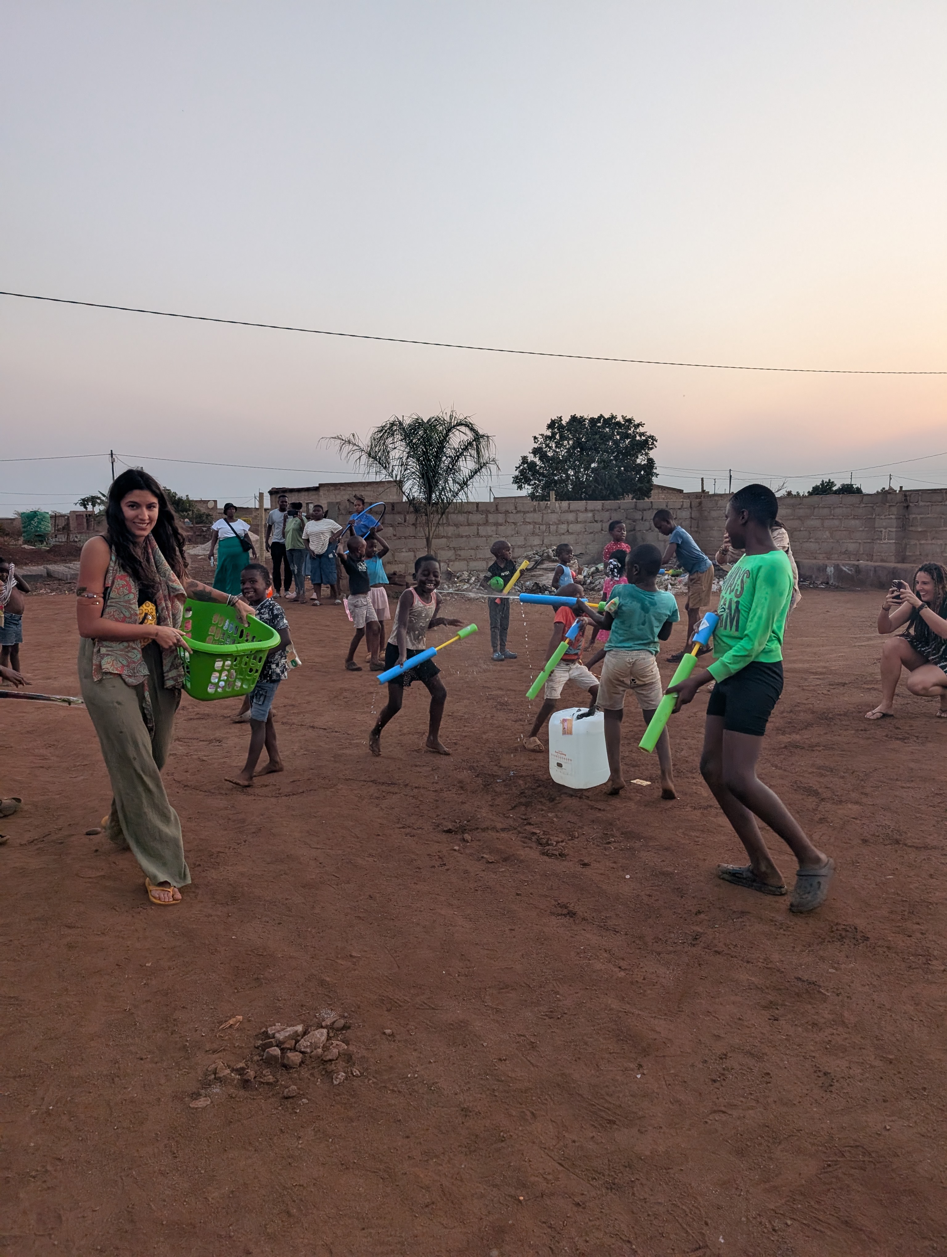Dinner at Ennies in Naas Township