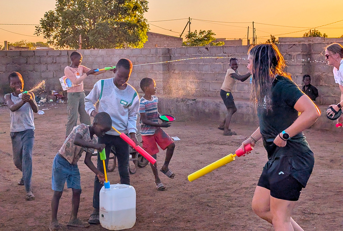 Dinner at Ennies in Naas Township