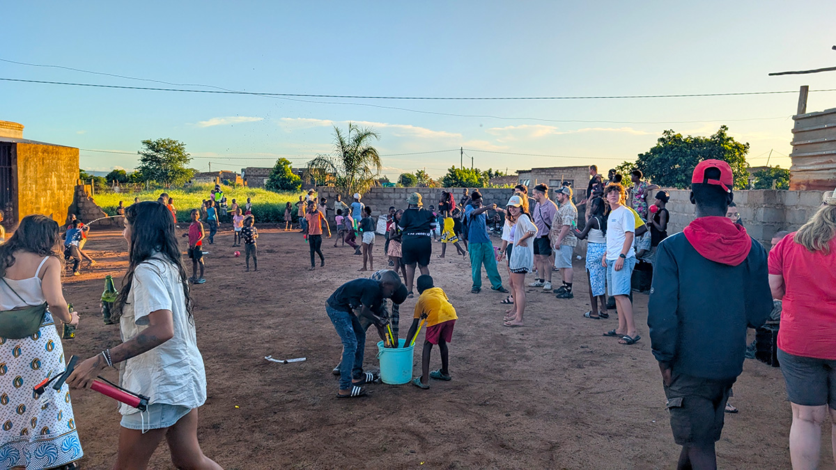 Dinner at Ennies in Naas Township