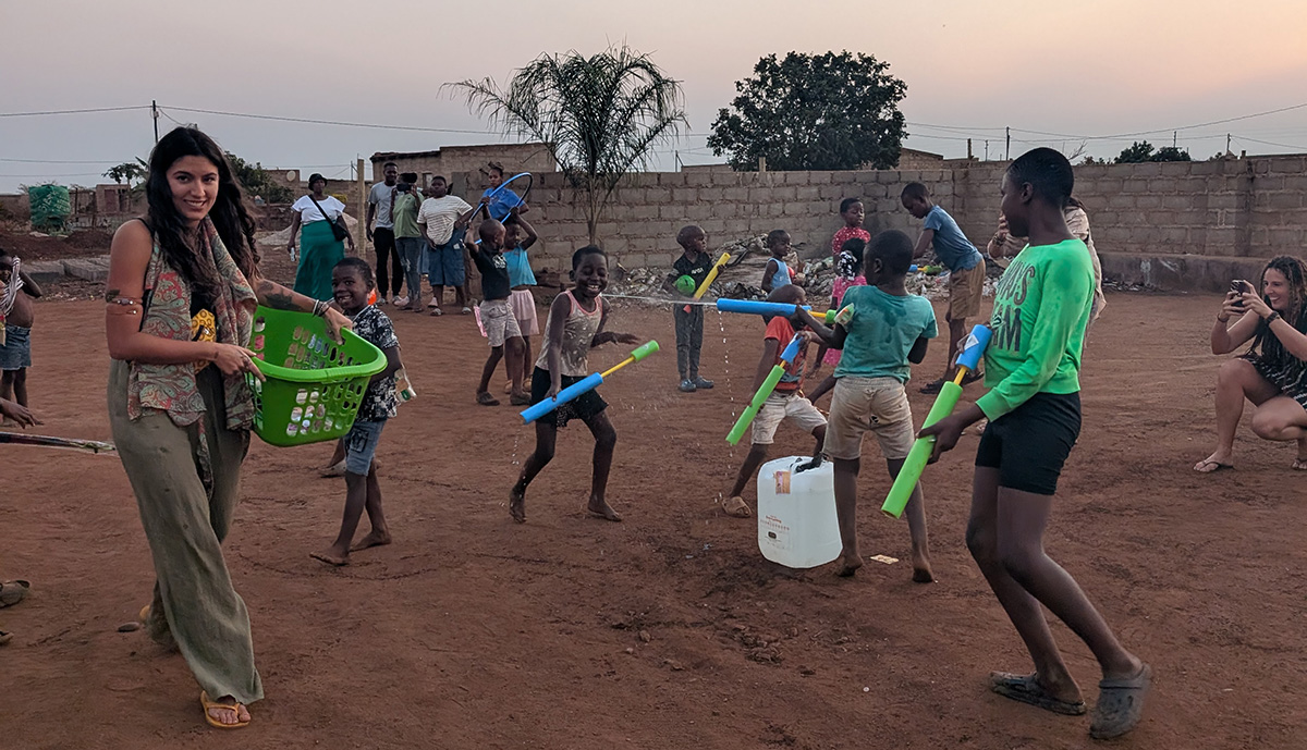 Dinner at Ennies in Naas Township