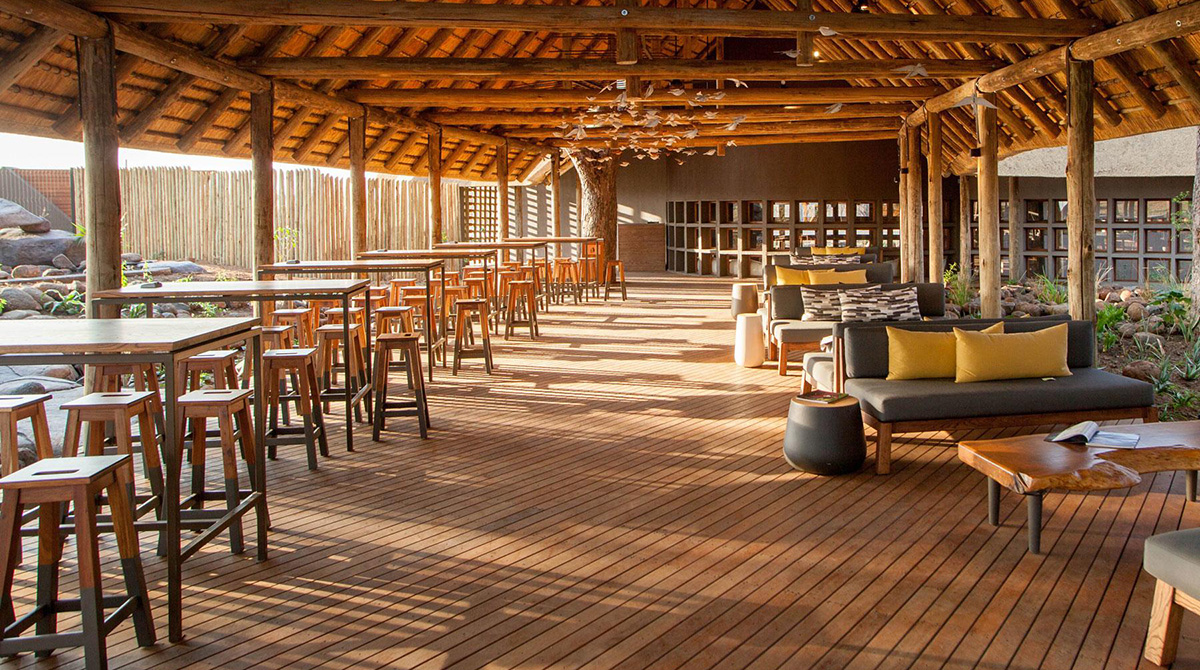 Skukuza Airport, Kruger National Park. Voted the world’s top small airport – your safari starts as you come in to land.